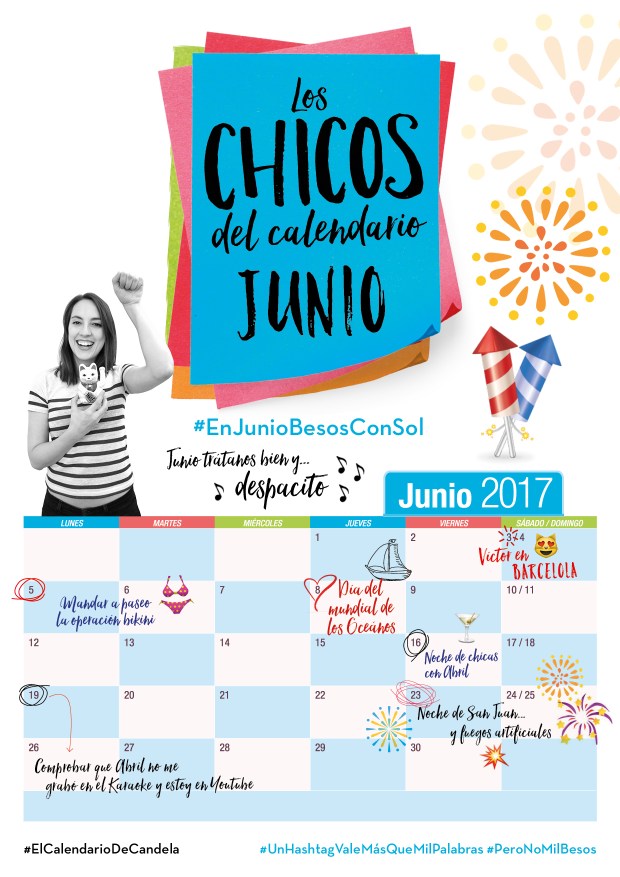 Calendario Junio Candela